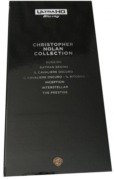 detail Krabička Christopher Nolan kolekce + 7ks UHD krabiček