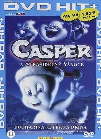 detail Casper a strašidelné Vánoce - DVD pošetka