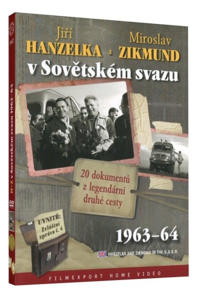 detail Jiří Hanzelka a Miroslav Zikmund v Sovětském svazu 1963-1964 - 2DVD