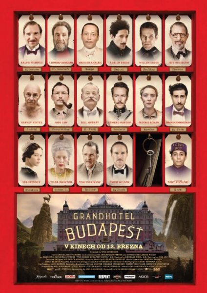 detail Grandhotel Budapešť - DVD