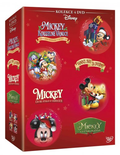 Vánoční Mickey kolekce - 4DVD