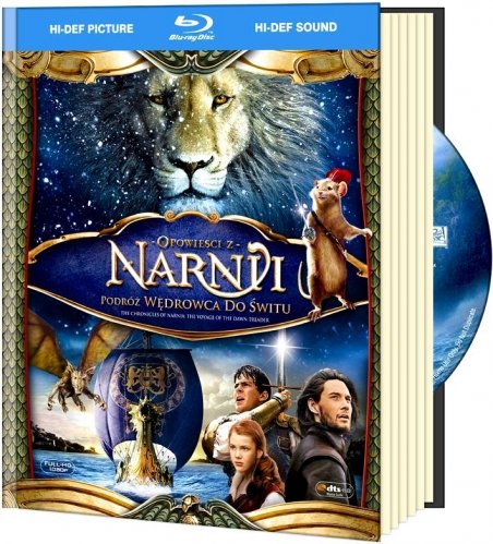 Narnia: Dobrodružstvá lode Ranný pútnik - Blu-ray Digibook