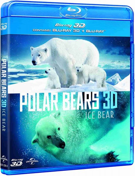 detail Polární medvědi - Blu-ray 3D + 2D