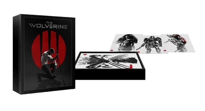 detail Wolverine (3 BD) - Blu-ray 3D + 2D Black Lacquer Box Limitovaná edice