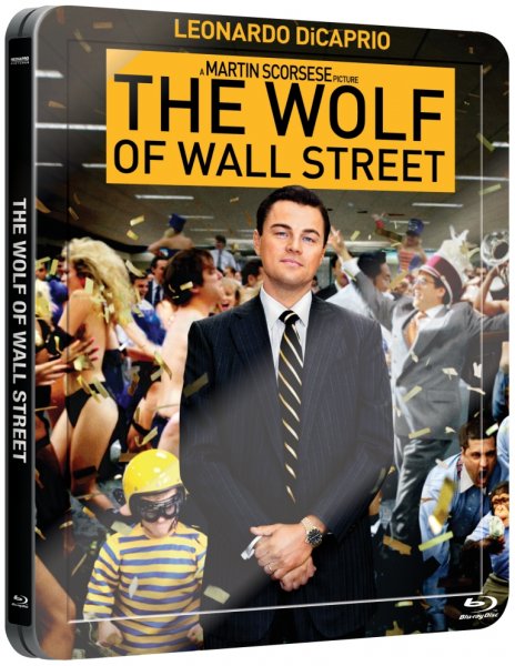 detail Vlk z Wall Street - Blu-ray Steelbook