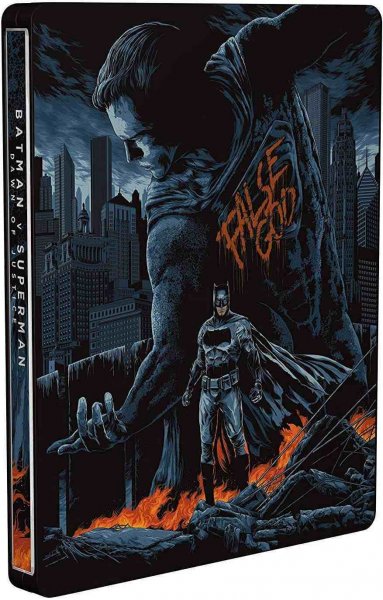 detail Batman vs Superman: Úsvit spravedlnosti - Blu-ray Steelbook Ultimate edition