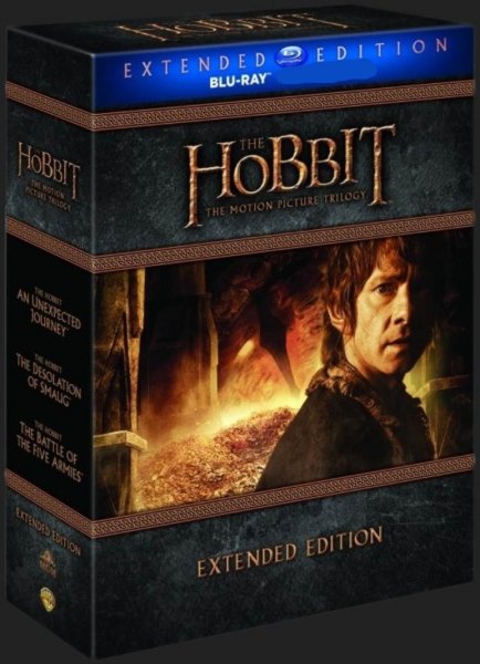 detail Hobit 1-3 Kolekce (Prodloužená verze, 9 BD) - Blu-ray