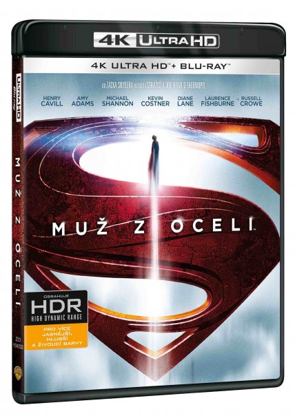 detail Muž z ocele - 4K Ultra HD Blu-ray + Blu-ray (2BD)