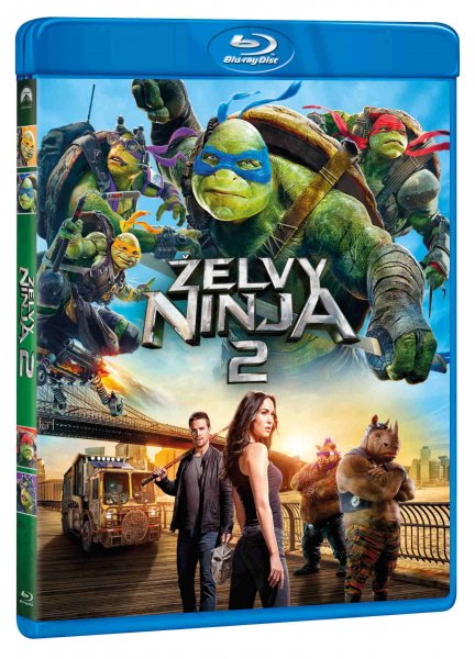 detail Ninja Korytnačky 2 - Blu-ray