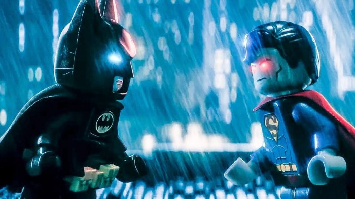 detail LEGO Batman film - Blu-ray 3D + 2D