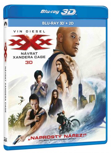 xXx: Návrat Xandera Cagea - Blu-ray 3D + 2D