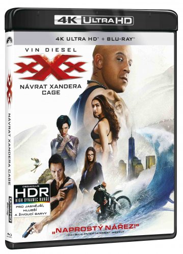 xXx: Návrat Xandera Cagea (4K Ultra HD) - UHD Blu-ray + Blu-ray (2 BD)