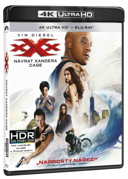 detail xXx: Návrat Xandera Cagea (4K Ultra HD) - UHD Blu-ray + Blu-ray (2 BD)