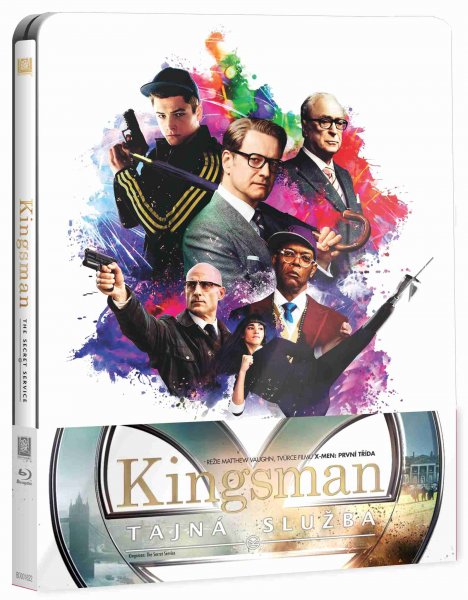 detail Kingsman: Tajná služba - Blu-ray Steelbook