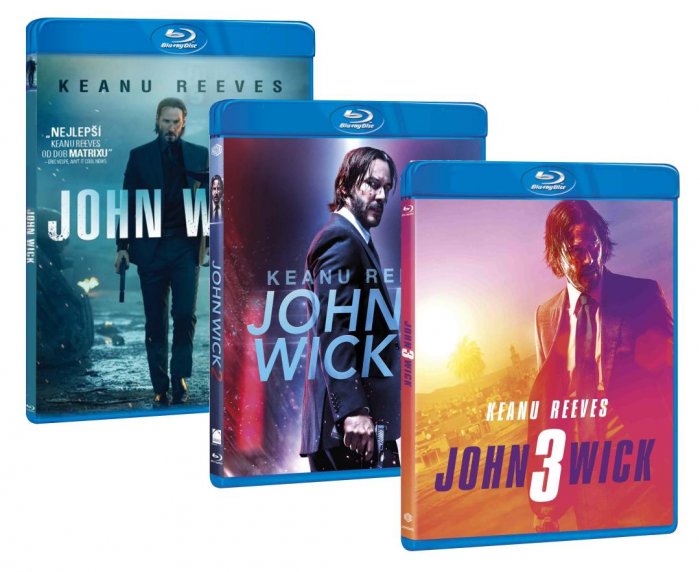 detail John Wick 1-3 kolekce (3 BD) - Blu-ray