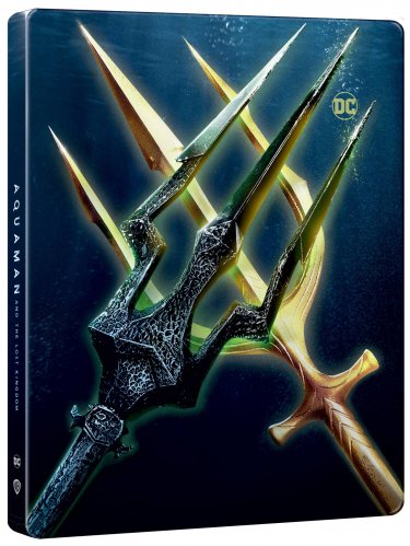 Aquaman a stratené kráľovstvo - Blu-ray + DVD Steelbook Tridents