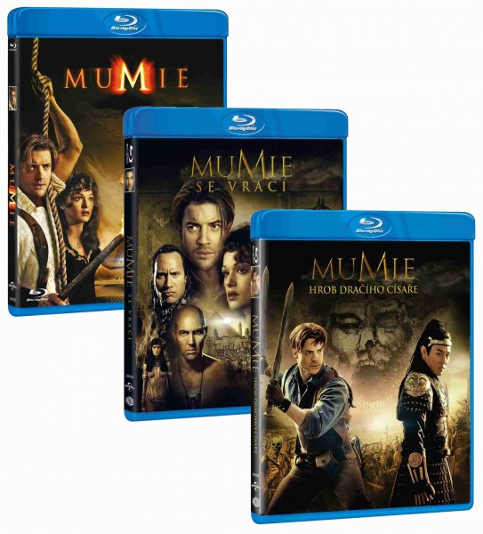 detail Múmia 1-3 kolekce - Blu-ray 3BD