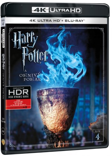 Harry Potter a Ohnivá čaša - 4K Ultra HD Blu-ray + Blu-ray (2BD)