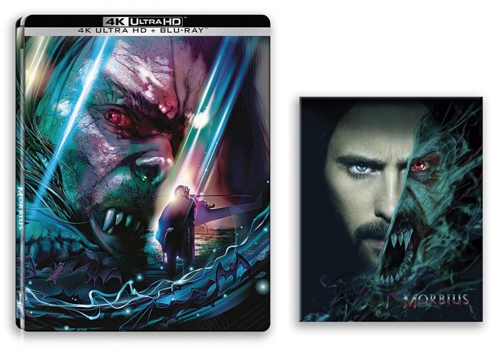 detail Morbius - 4K Ultra HD Blu-ray + Blu-ray (2BD) Steelbook + Lentikulárna karta