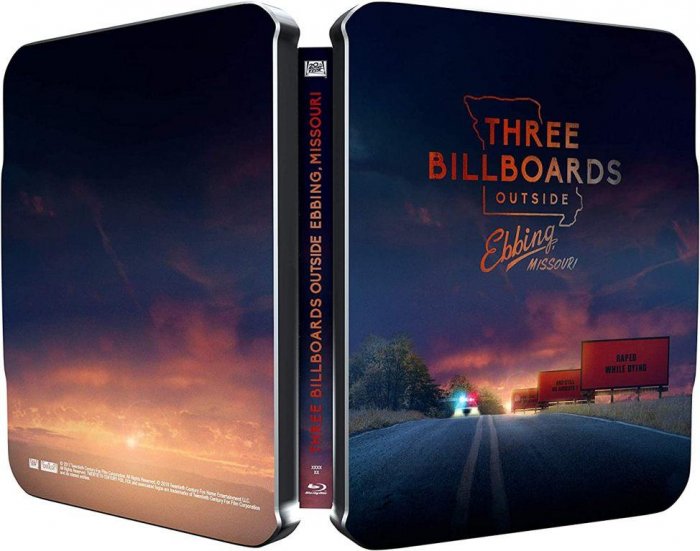 detail Tri billboardy kúsok za Ebbingom - 4K Ultra HD Blu-ray Steelbook