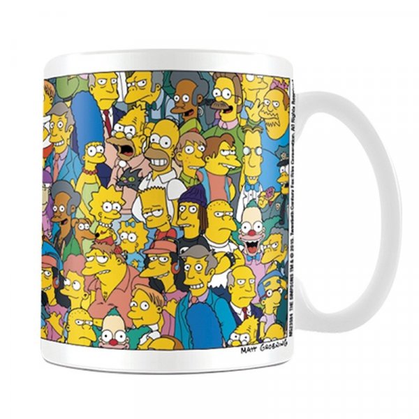 detail Hrnek The Simpsons - Characters 315 ml