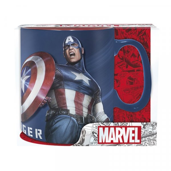 detail Hrnek Captain America 460 ml