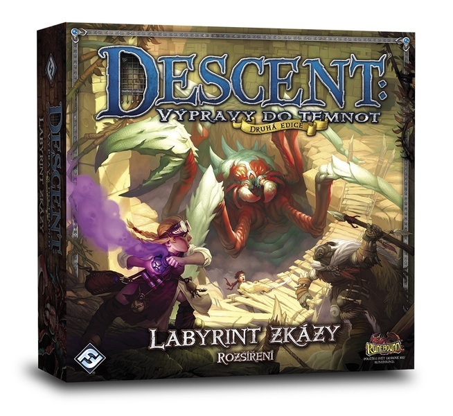 detail Descent - druhá edice: Labyrint zkázy
