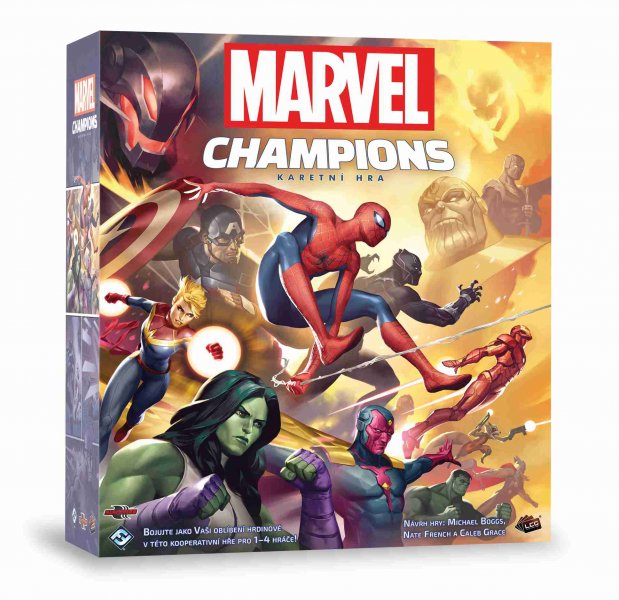 detail Marvel Champions: karetní hra
