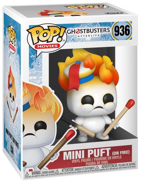 detail Funko POP! Movies: GB: Afterlife - Mini Puft on Fire