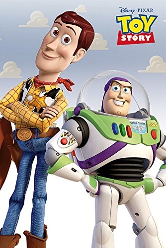 Plagát Toy Story - Woody a Buzz 61x91,5cm 