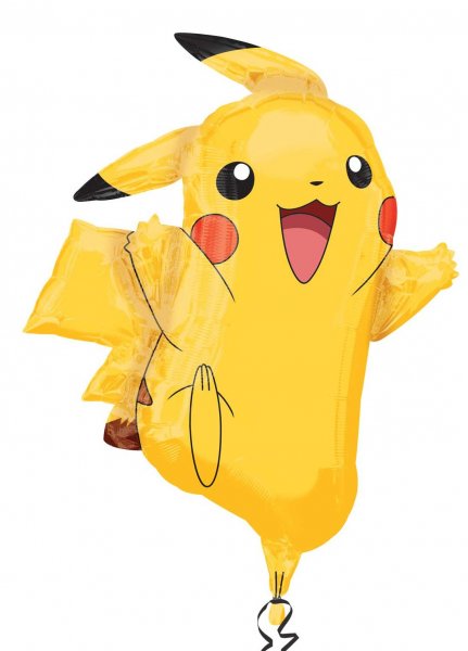 detail Foliový balónek - Pikachu (Pokémon) 62x78 cm