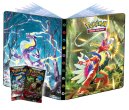 nahlad Pokémon: A4 album 252 karet (Scarlet and Violet) + Pokémon 20 sb. karet