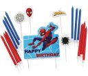 nahlad Mini dortové svíčky - Spider-Man 17ks