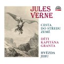 nahlad VERNE J. - 3CD (Cesta do středu Země, Děti kapitána Granta, Hvězda jihu) - 3 CD