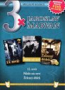 nahlad 3x Jaroslav Marvan: 13. revír + Nikdo nic neví + Železný dědek DVD pošetka