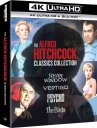 nahlad Alfred Hitchcock kolekce (Okno do dvora, Psycho, Vertigo, Ptáci) 4K UHD Blu-ray