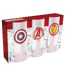 nahlad Sklenice Marvel set 3ks