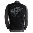 nahlad Bunda Game of Thrones - Stark - pánská, černo-šedá XL