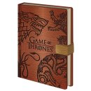 nahlad Zápisník Game of Thrones - Sigils A5