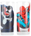 nahlad Sklenice Spider-Man a Venom set 2ks