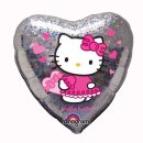 nahlad Foliový balónek - Hello Kitty - srdce 60cm