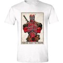 nahlad Tričko Deadpool - pánské - bílé - M