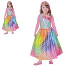 nahlad Dětský kostým - Barbie magická duha 5-7 let