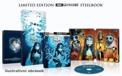 Mŕtva nevesta Tima Burtona - 4K Ultra HD Blu-ray Steelbook (bez CZ)