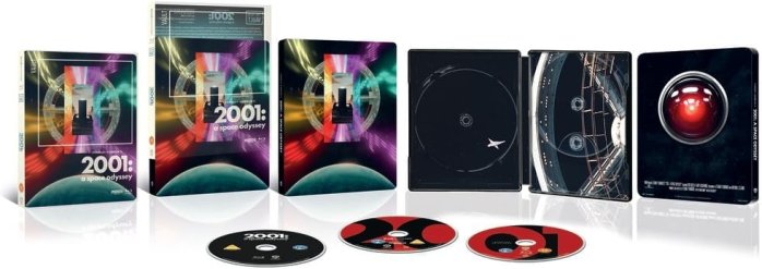 detail 2001: Vesmírna odysea - 4K Ultra HD Blu-ray Steelbook Vault sberatelská edicia