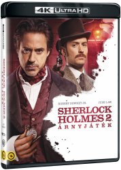 Sherlock Holmes: Hra tieňov - 4K Ultra HD Blu-ray (maďarský obal)