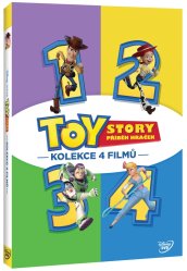 Toy Story: Příběh hraček 1-4 kolekce - 4DVD