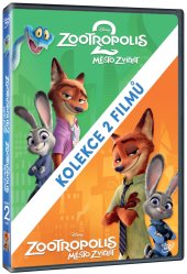 Zootropolis: Mesto zvierat 1+2 kolekcia - 2DVD