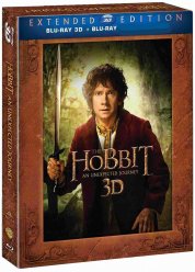 Hobit: Neočakávaná cesta (Prodloužená verze, 5 BD) - Blu-ray 3D + 2D