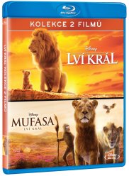 Leví kráľ (2019) + Mufasa: Leví kráľ kolekcia 2 filmov - Blu-ray 2BD